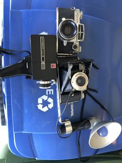 Vintage Cameras - Set Of 3