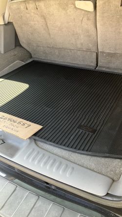 Chevy Equinox rear cargo mat