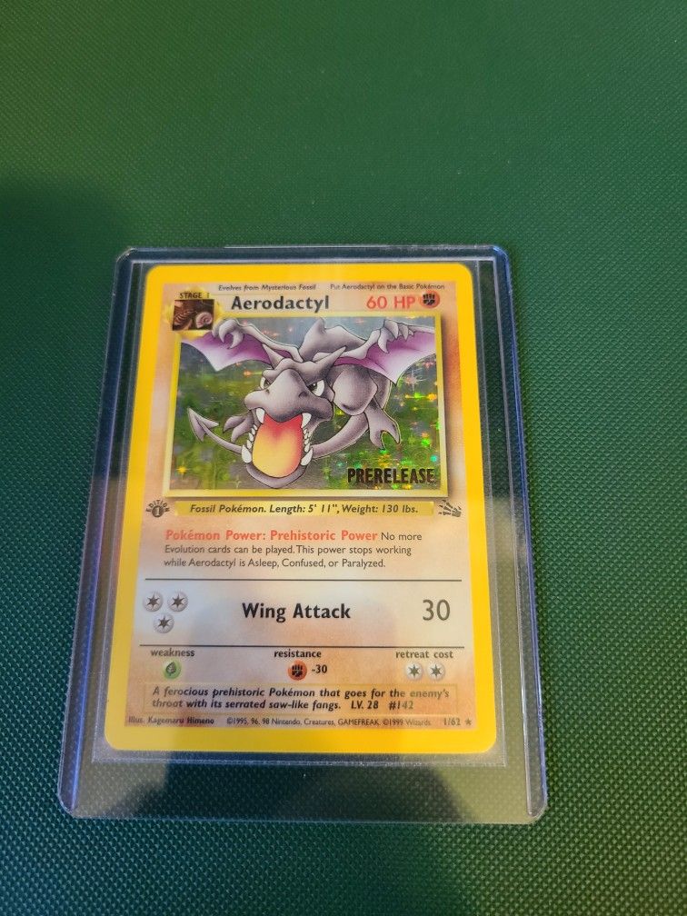 Aerodactyl #1 1st Edition (PRERELEASE)