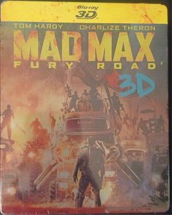 Mad Max Fury Road 3D Steelbook (NEW)
