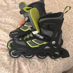 Black And Green Rollerblades