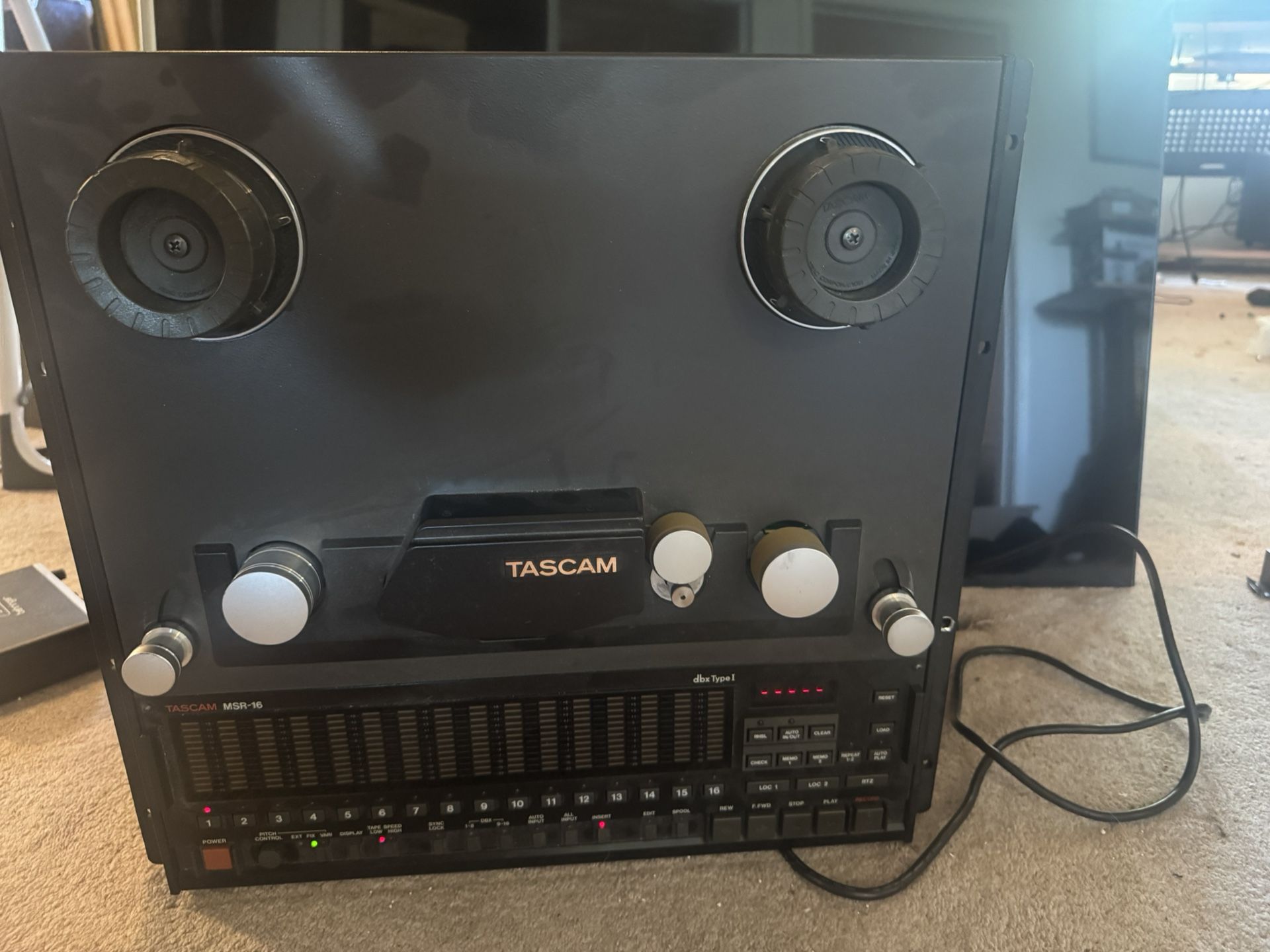Tascam MSR 16 Reel To Reel Multitrack