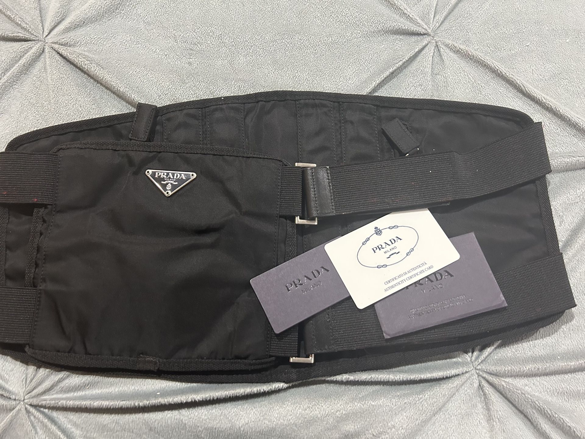 Prada Vintage 1999 Nylon Tactical Belt Bag- Like New!
