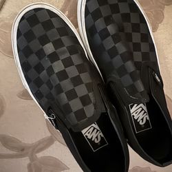 Checkered Vans