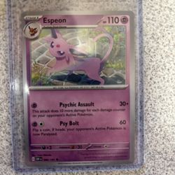 Pokémon Card Espeon 