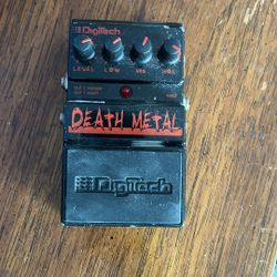 Digitech Death Metal Guitar Pedal
