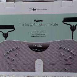 Wave Full Body Circulation Plate-Brand New
