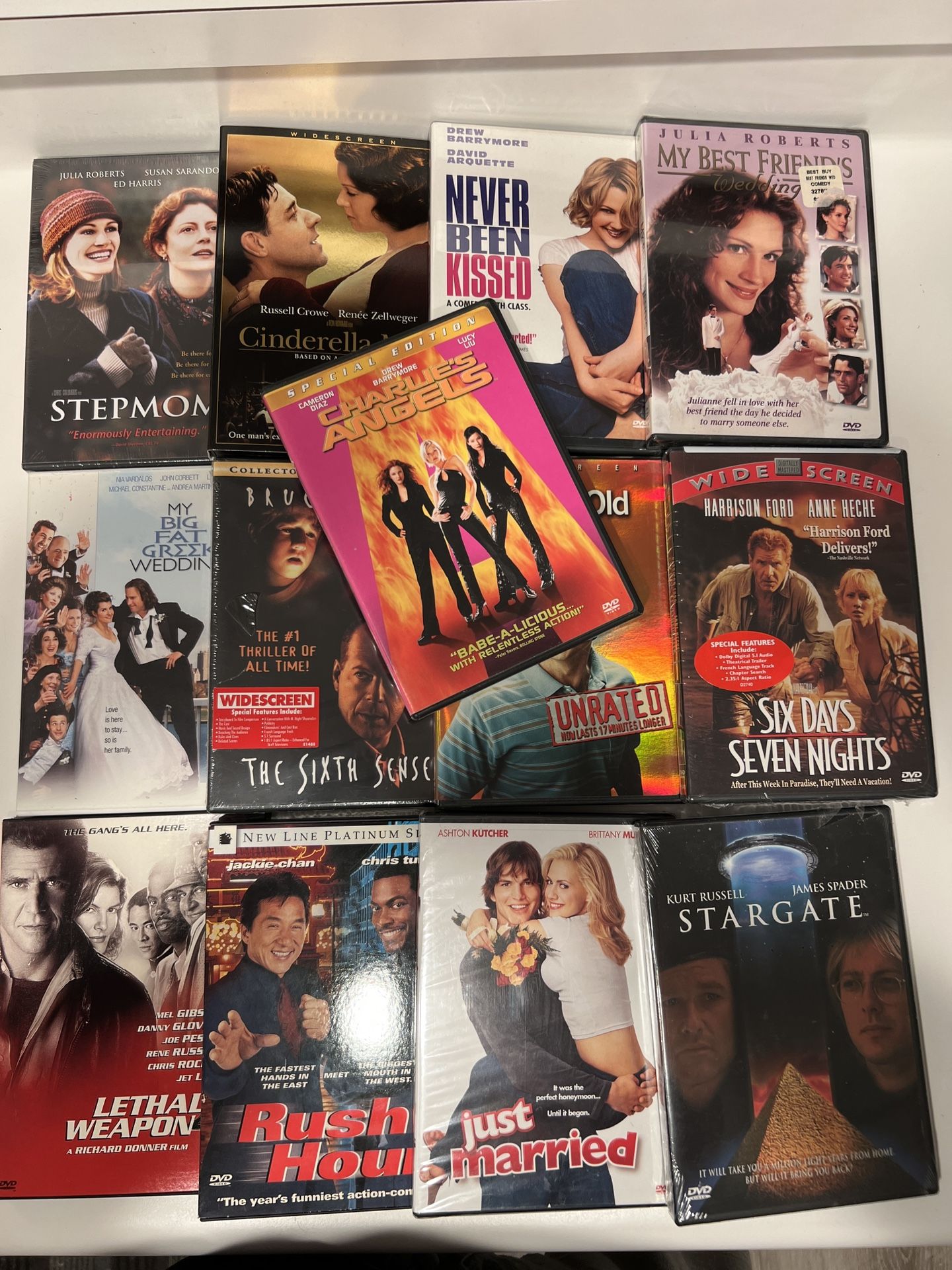 Assorted DVDs - 13 Total - All New Unopened or Like New