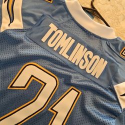 La Chargers Jersey Medium Youths LaDainian Tomlinson Stitched  Brand New With Tags 