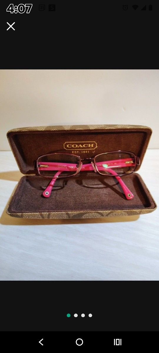 Women's Coach Glasses
