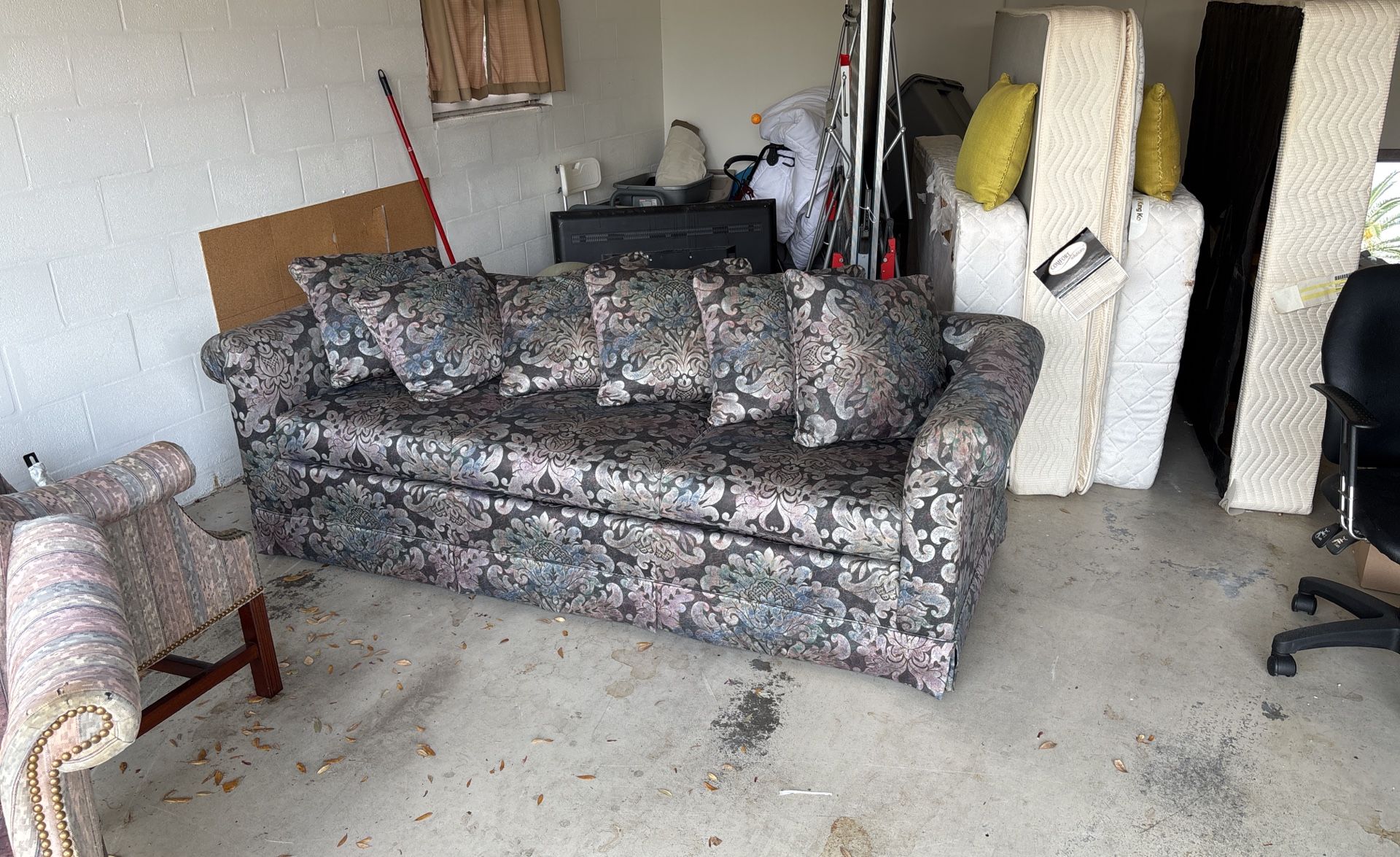 COUCH AND ALL PILLOWS -$50