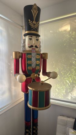 8ft. Giant Sized Animated LED Toy Soldier.