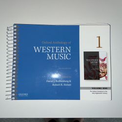 Oxford Anthology of Western Music Volume One