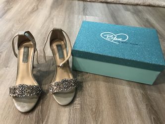 Betsy Johnson Juno sandals wedding shoes size 7
