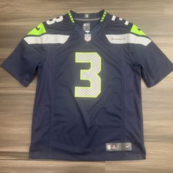 Nike Seattle Seahawks Russell Wilson #3 On Field Sewn Stitched Jersey Men’s M 