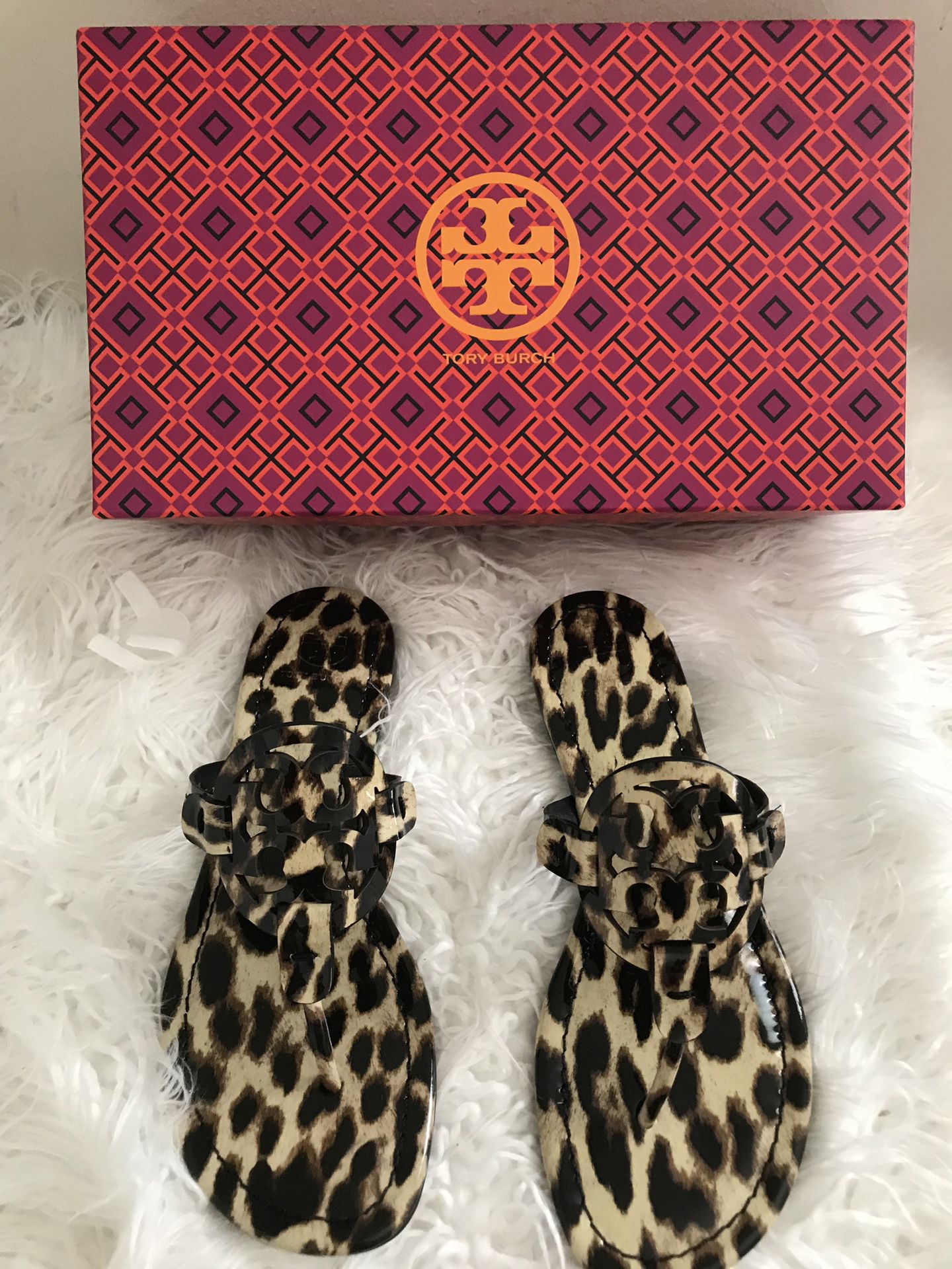 Tory Burch leopard Miller sandal for Sale in Tequesta, FL - OfferUp