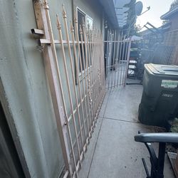 Beautiful Wrought Iron Fence Panels, both for $250