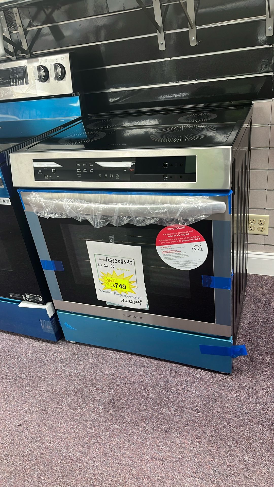 Induction Stove New Open Box 1 Year Warranty 