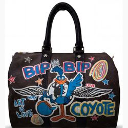 Vintage Louis Vuitton Speedy Bag – Custom Art by a Luxury Brand