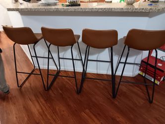 Set of 4 bar stools $100