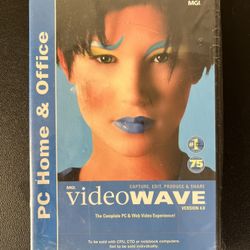 MGI Video Wave Version 4.0 PC Home & Office CD ROM Software New Sealed