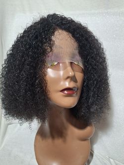 100 Percent Human Hair Lace Lace Front Wig 