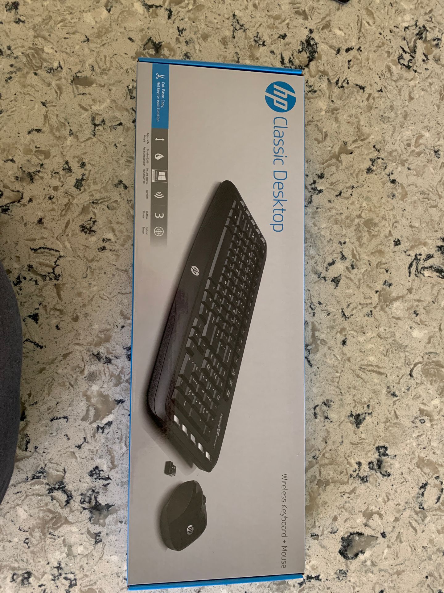 HP wireless keyboard and mouse