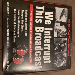 We Interrupt This Broadcast Hardcover Auido Cds