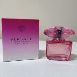 VERSACE BRIGHT CRYSTAL ABSOLU PARFUM PINK 3oz /90 ML Retail $160 Authentic Guaranteed 