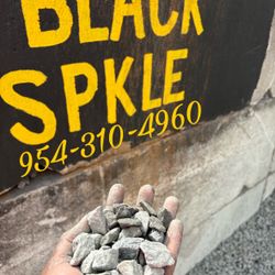 Black Sparkle / Decorative Rocks