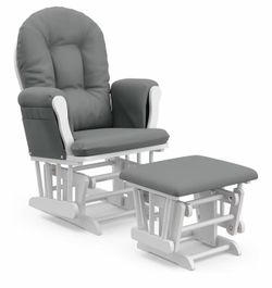 Baby Nursery Glider and Ottoman