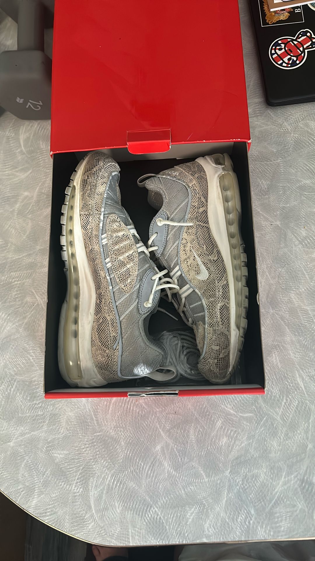 Nike Air Max 98 x Supreme Snakeskin