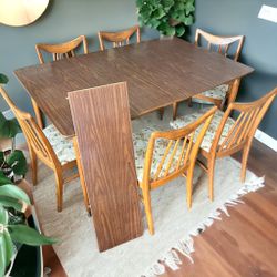 Keller Furniture MCM Wood Table Set 