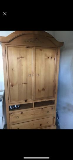 Solid Pine Armoire