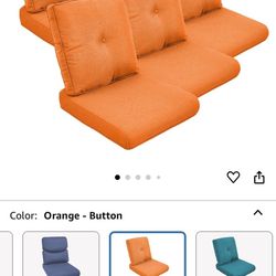 Patio Outdoor Cushions 22x24x4in