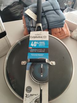 New Select Calphalon Aqua shield 3qt Saute Pan