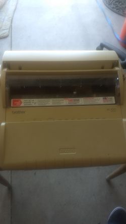 Brothers typewriter