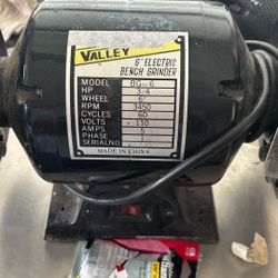Valley 6 In Bench Grinder 3/4 Hp