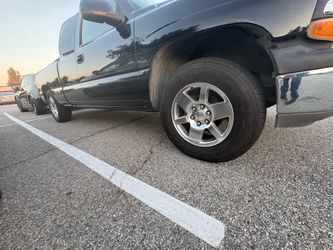Chevy Silverado rims and tires Tahoe rims and tires GMC sierra rims and tires