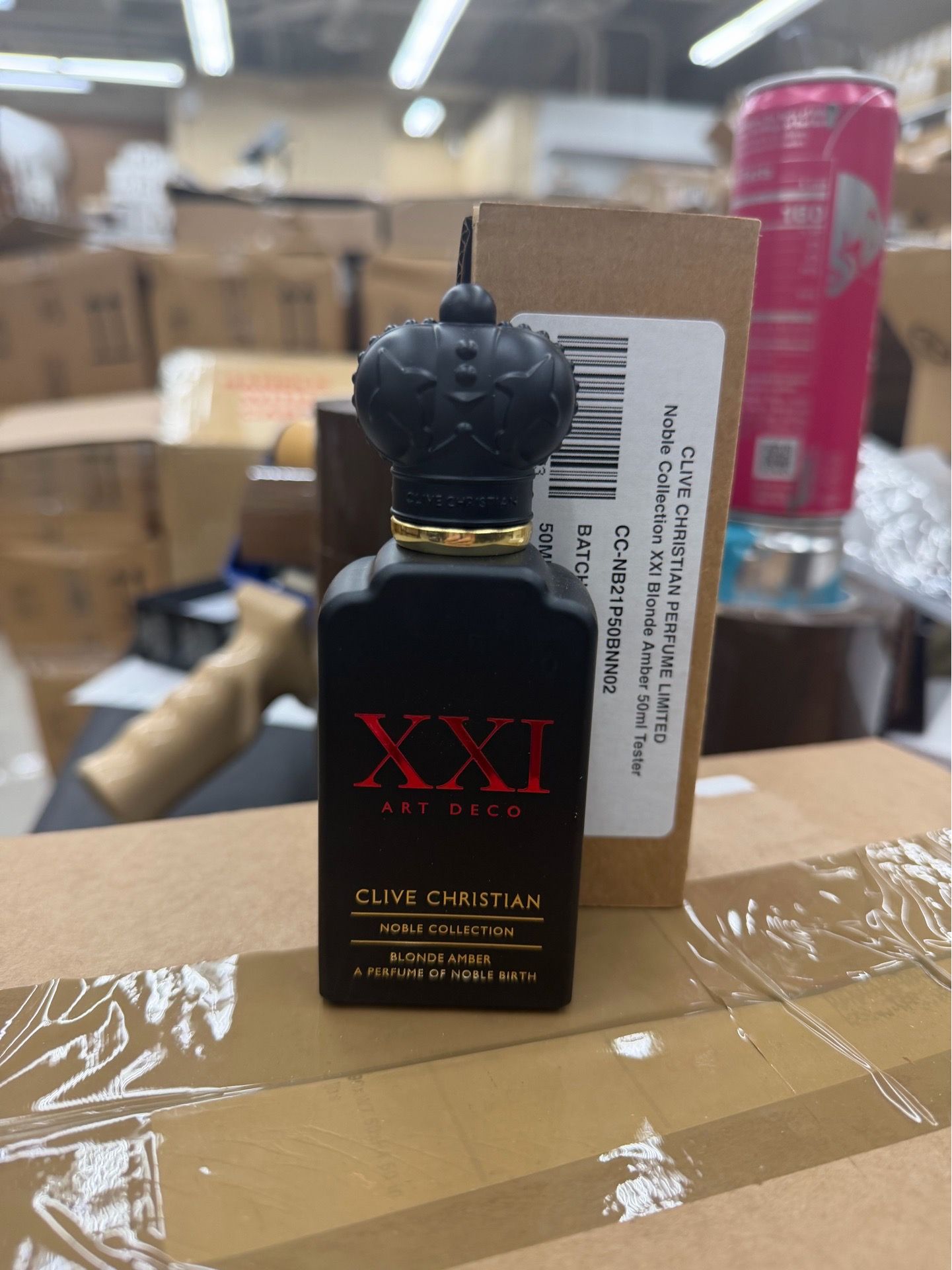 Blonde Amber Clive Christian tester box
