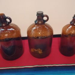 3 Old Clorox Jugs 