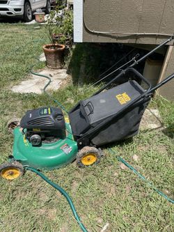 Briggs and stratton green lawn mower sales