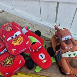 Lighting Mc Queen Plushies