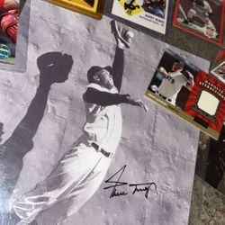 Barry Bonds Willy Mays Buster Posey Michael Jordan, Bo Jackson, autographs games Norelia collectible items toys, World Series stuff  baseball