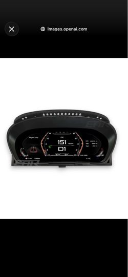 BMW X5 E70 / X6 E71 Digital LCD Instrument Cluster – $450 OBO