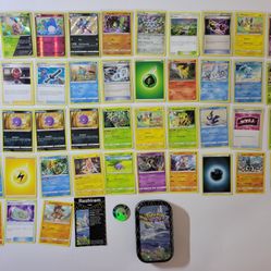 Pokemon TCG Holo Reverse Base Cards, Coin, Tin Lot Burning Shadows Shining Fates Sun And Moon Hidden Fates 