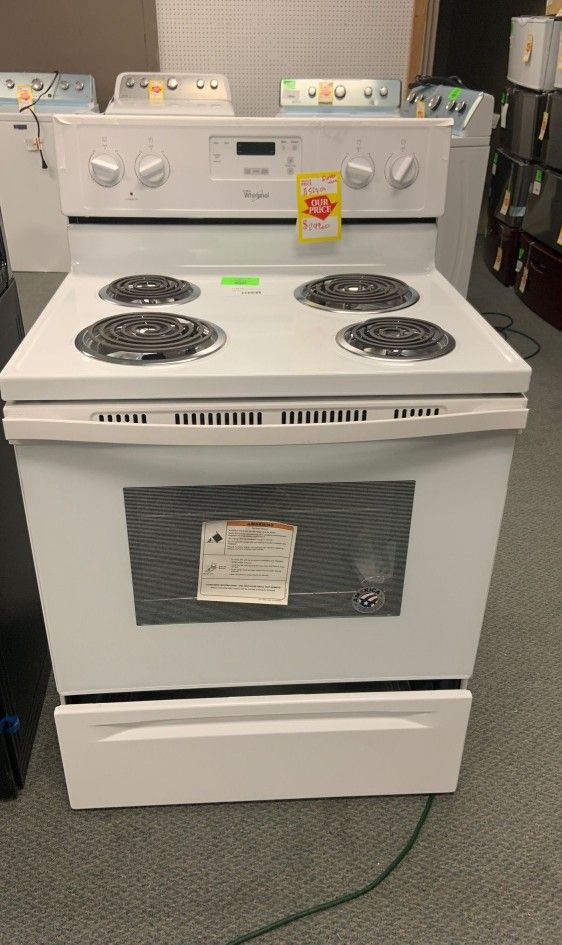 WHIRLPOOL STOVE today WFC150M0EW 🌟🤙 8 WD