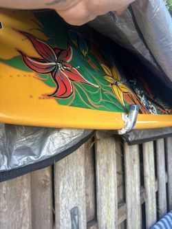 Longboard Beautiful Handmade Surf Board