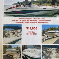 Rinker Boat For Sale