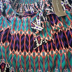 Beautiful Colored Skirt. Good For Tropical Vacation 